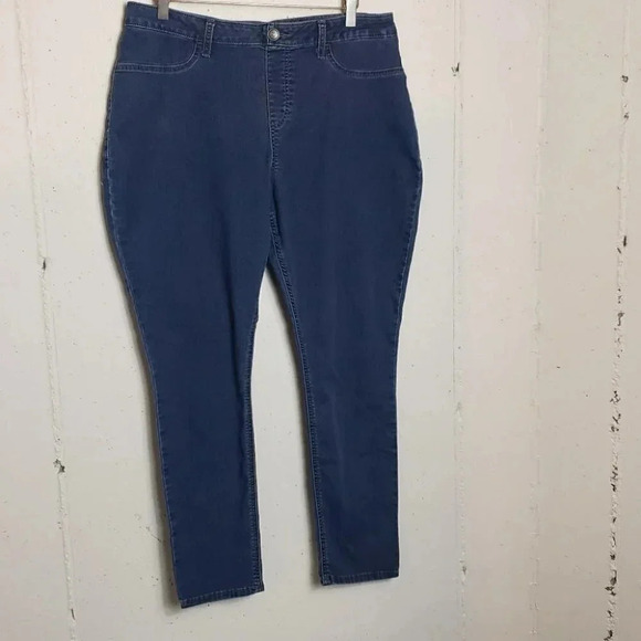Lee Riders L pull up‎ stretch blue jeans - Picture 1 of 6